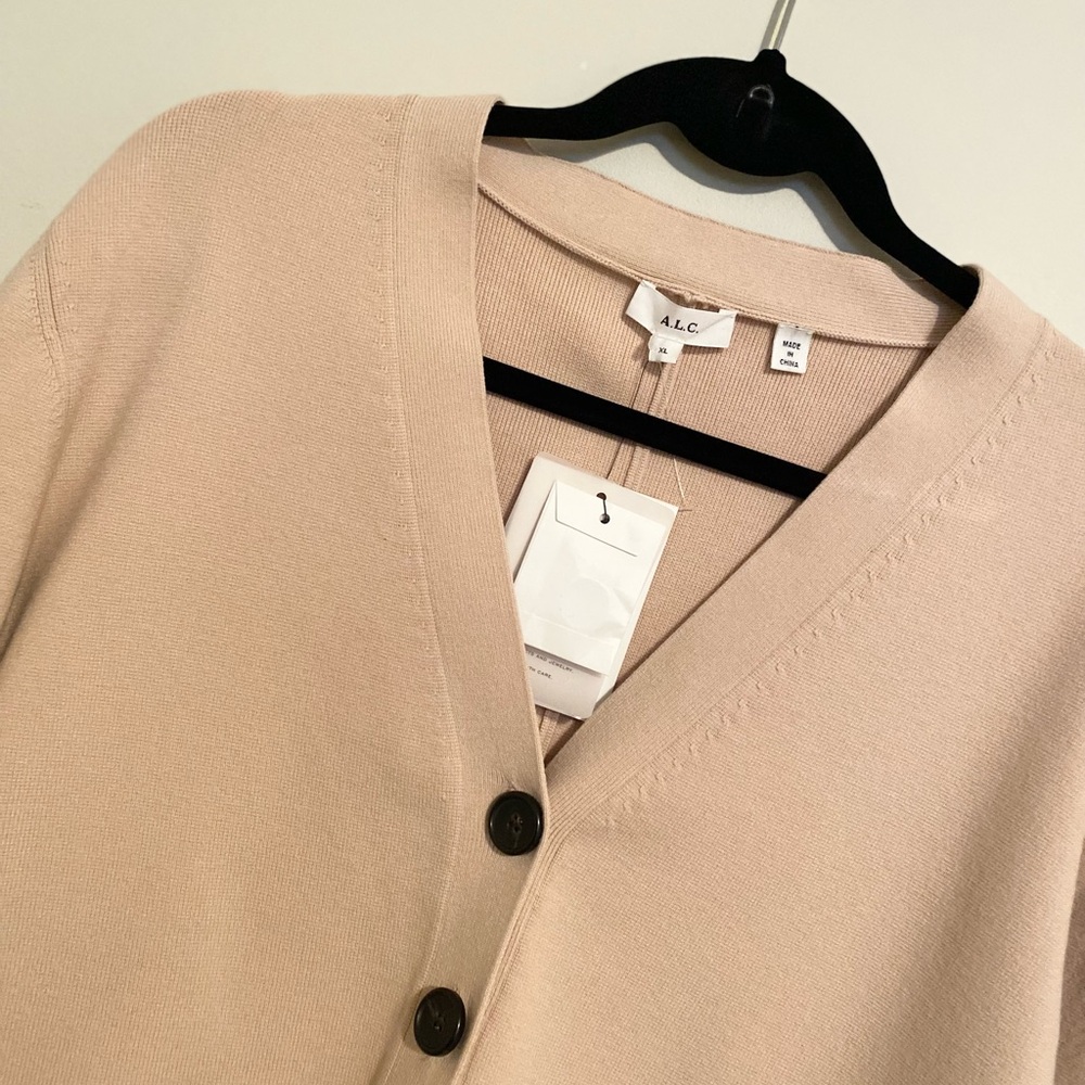 A.L.C. Nate‎ stretch-knit cardigan